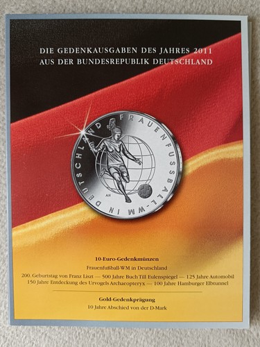 Brd 10euro 2011 komplette - 10euro,