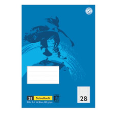 10 x Schulhefte A4 Power Paper Schreibheft 16 Blatt Lineatur wählbar *