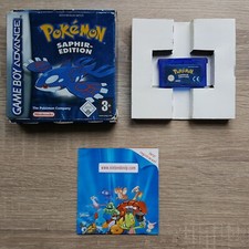 Pokemon Saphir Edition in OVP Nintendo Gameboy Advance Spiel NOE Boxed