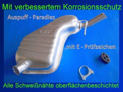 Endschalldämpfer auspuff für - endschalldämpfer,