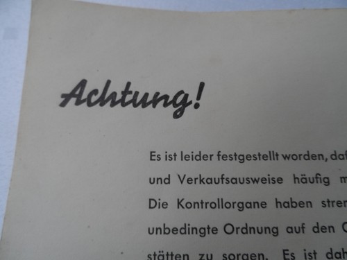 Warnung des
