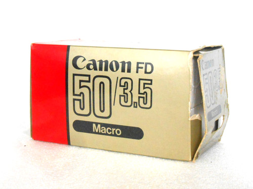 Canon macro lens 50mm - lens, fd
