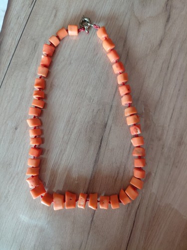 Damenhalskette echte korallen - echte,