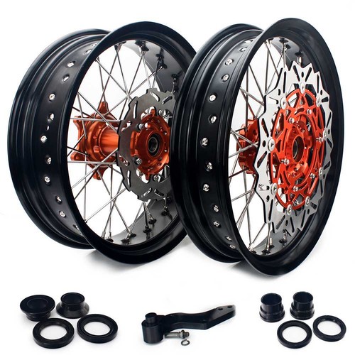 Supermoto radsatz felgen - 17",