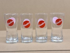 4 Gläser Trinkgläser Sinalco