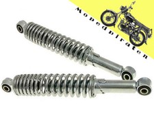 2 Federbeine 30 cm Chrom