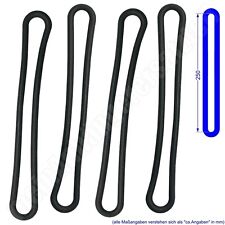 4x Gummi Spannring Gummiband