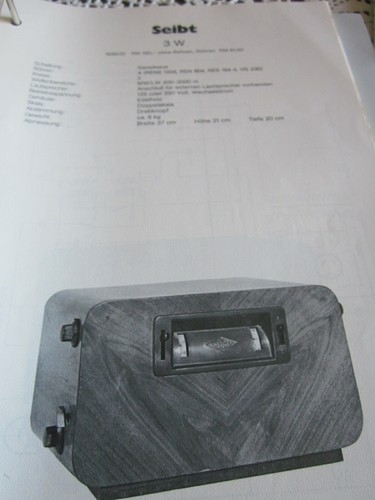 Schaltplan radio seibt - radio, w