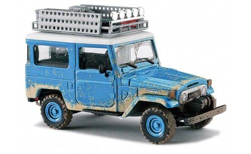 Toyota land cruiser blau - toyota,