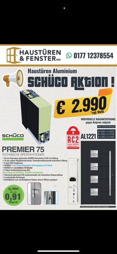 Schüco haustür aluminium - schüco,