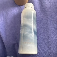 Waterdrop Steel Bottle Flasche SKY white 600 ml Limited Edition Nature Press