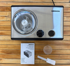 Medion MD 18387 Eismaschine - Silber/​Schwarz