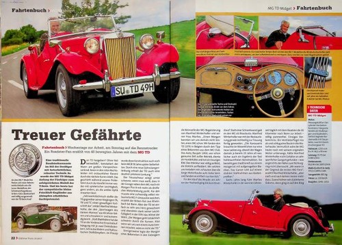 Oldtimer praxis 3100 td - oldtimer, mg