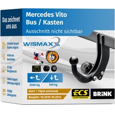 BRINK ANHÄNGERKUPPLUNG starr