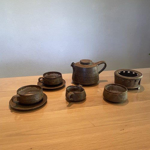 Vintage keramik ton set - ton,