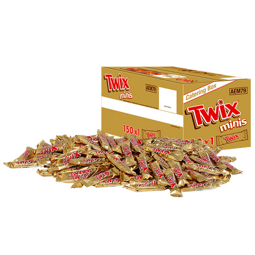 Twix mini schokoriegel - schokoriegel,, 150