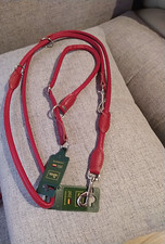 Hunter verstellbare Leine Round & Soft Elch Set Halsband 60 cm + Leine 200/10