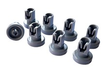 8 x Korbrollen Oberkorb für