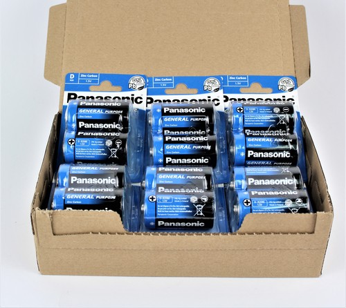 Panasonic batterien lr20 - 12,