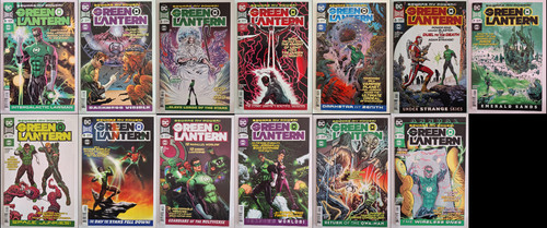 The green lantern - lantern, #1-12+annual