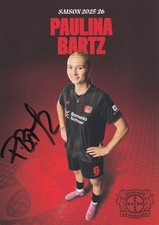 Autogrammkarte Paulina Bartz -