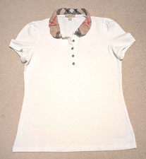 Burberry Brit Polo Shirt weiß
