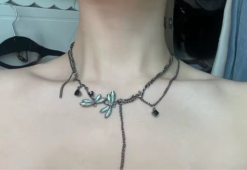 Gun black libellen kette - gun,