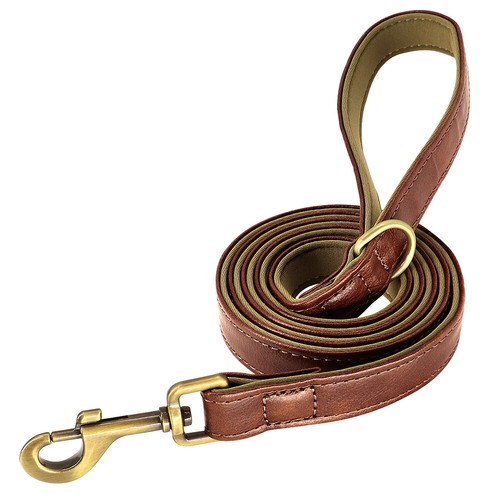 Hundeleine leder fettleder - leder,