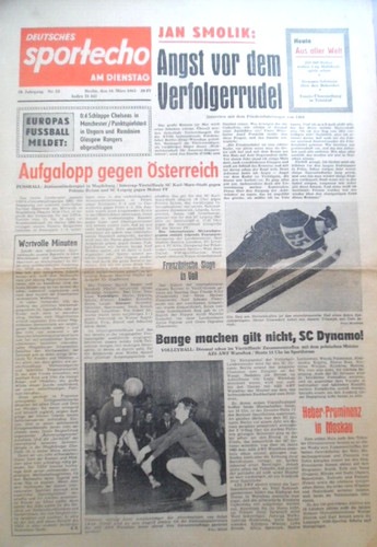 Deutsches sportecho märz - deutsches, 16.