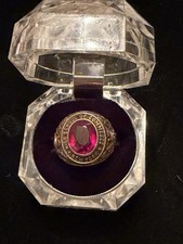 Ring 10 Karat Gold High School