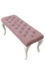 Sitzbank Flurbank Polsterbank Massivholz Bank Sitzhocker Betthocker Beistellbank