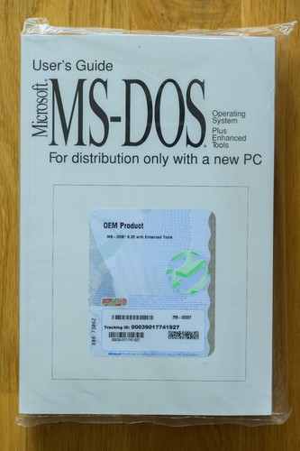 Microsoft dos oem - oem, |