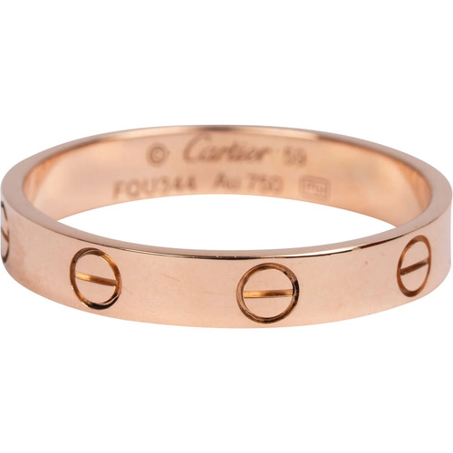 Cartier 750 rosegold love - cartier,