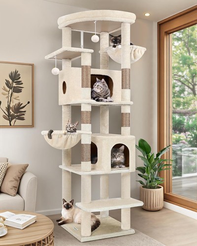 Xxl kratzbaum beige 188 - 188, cm