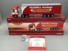 LKW Modell 1:50 Corgi CC13617 DAF CF Curtainside Truswell Haulage mit OVP