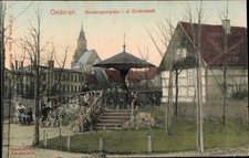 Ak Oederan in Sachsen, Kinderspielplatz in der Unterstadt - 4535150