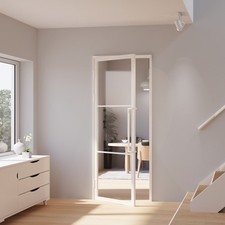 Glastür Drehtür Komplettset