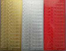 Sticker Frohe Weihnachten