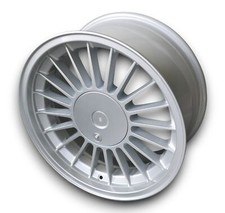 Spoke Style Silver Alloy