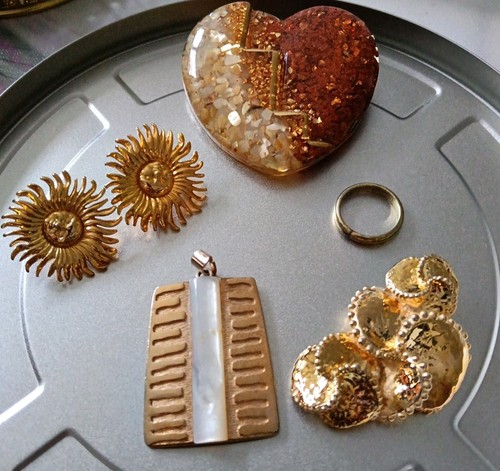 Vintage modeschmuck konvolut - vintage,