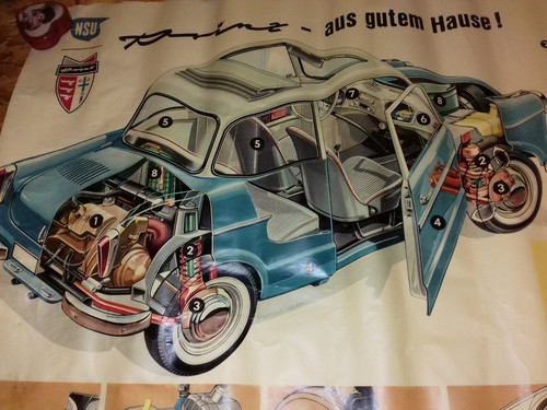 Nsu prinz plakat - nsu,