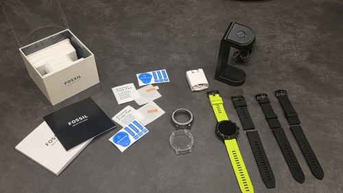 Fossil smartwatch mit zubehör - fossil,