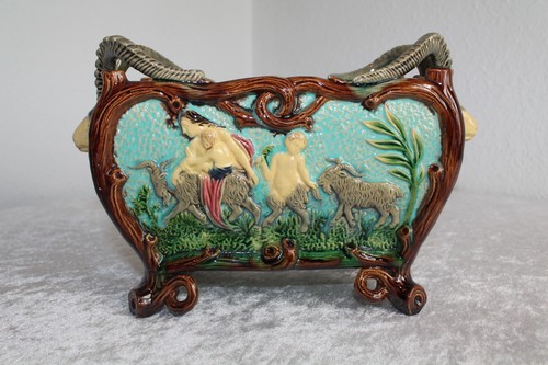 Jardiniere majolika schale - jardiniere,