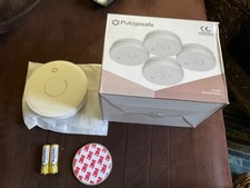 Putogesafe 4er Pack ZA258 Rauchmelder drahtlos vernetzbar
