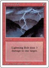 Magic MTG - Lightning Bolt -