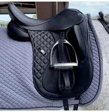 English Dressage Saddle black