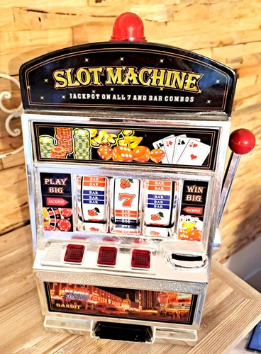 Slot machine spardose out - machine, of