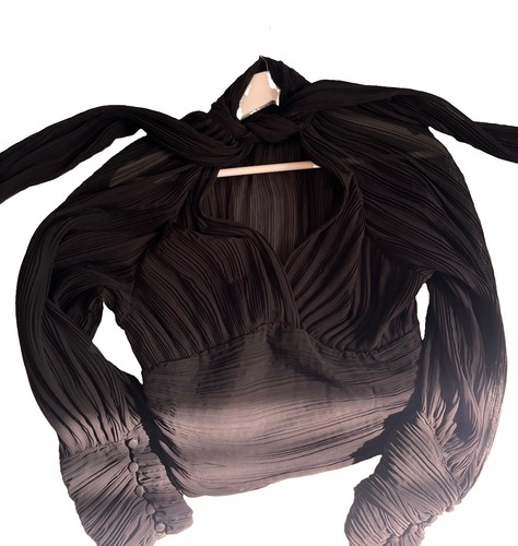 Zara damen bluse - gr., schwarz