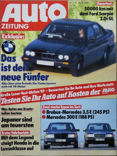 Auto zeitung vgl - 08/87,
