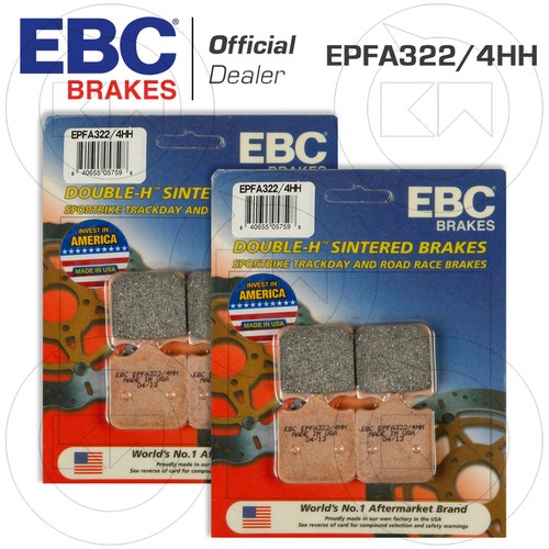 Bremsbeläge vorne racing ebc - bremsbelÄge,
